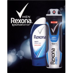 Rexona Men Cobalt i Sport Energy Kick Zestaw kosmetyków