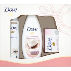 Dove Cherishing Coconut Milk Collection Zestaw kosmetyków