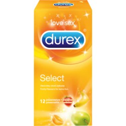 Durex Select Prezerwatywy 12 sztuk