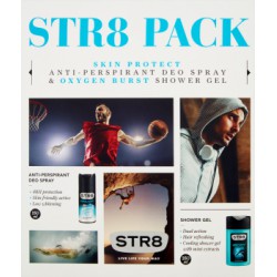 STR8 Skin Protect Oxygen Burst Zestaw kosmetyków