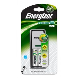 Ładowarka Energizer Mini w komplecie z akumulatorkami AA/2 Power Plus (2000 mAh)