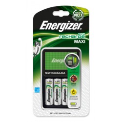 Ładowarka Energizer Maxi w komplecie z akumulatorami AA/4 Power Plus (2000mAh)