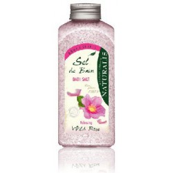 Naturalis sól do kąpieli Water Lily Wild Rose 1000g