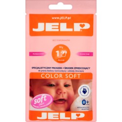 JELP Color Soft Specjalistyczny proszek ze środkiem zmiękczającym do prania odzieży dziecięcej 80 g