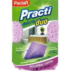 Ściereczka domowa Paclan Practi Micro Duo do ogólnego użytku 30 x 30 cm (2 sztuki)