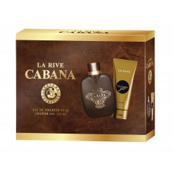 La Rive Cabana Stylowy Zestaw Upominkowy dla Mężczyzn Woda Toaletowa 90 ml + Żel 100 ml