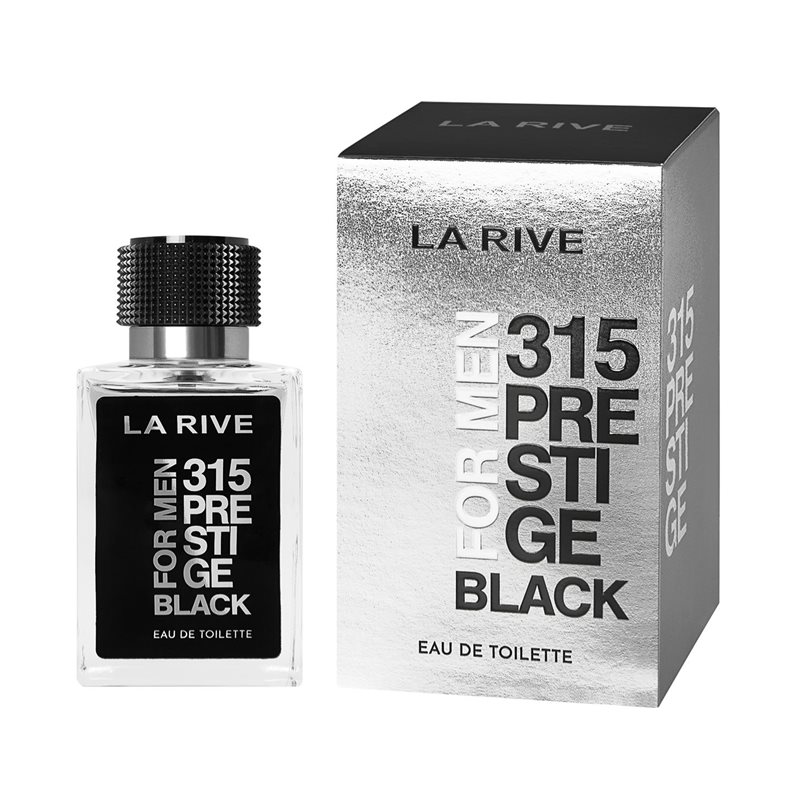 La Rive 315 Prestige Black -Trwała i elegancka woda toaletowa dla mężczyzn 100ml