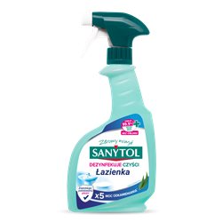 Sanytol płyn do łazienki spray czyszcząco dezynfekujący 500ml