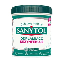 Sanytol Odplamiacz dezynfekujący białe i kolorowe tkaniny 450 g