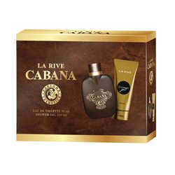 La Rive Cabana Stylowy Zestaw Upominkowy dla Mężczyzn Woda Toaletowa 90 ml + Żel 100 ml