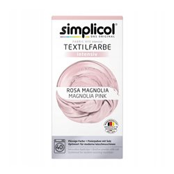 Simplicol barwnik do tkanin intensywny Rosa Magnolia 560g
