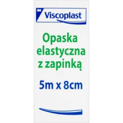 Viscoplast Opaska elastyczna z zapinką 5 m x 8 cm