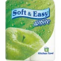 Soft & Easy White Ręcznik uniwersalny 2 warstwy 2 rolki