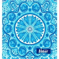 Velvet Style Chusteczki uniwersalne 2 warstwowe 70 sztuk