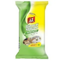 Jan Niezbędny Ściereczki nasączane uniwersalne 40 sztuk