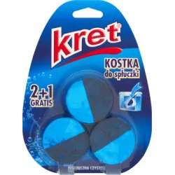 Kret Kostka do spłuczki 3 x 50 g