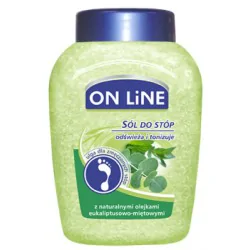 ON LiNE Sól do stóp eukaliptus/mięta 750 g