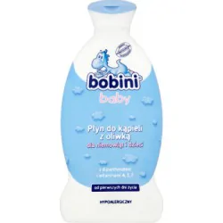 Bobini Baby Płyn do kąpieli z oliwką dla niemowląt i dzieci 400 ml