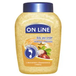 ON LiNE Sól do stóp imbir/kasztanowiec 750 g