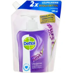 Dettol Ukojenie Antybakteryjne mydło w płynie Zapas 500 ml