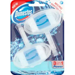 Domestos 3in1 Atlantic Kostka toaletowa 2 x 40 g