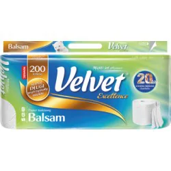 Velvet Excellence Balsam Papier toaletowy 8 rolek