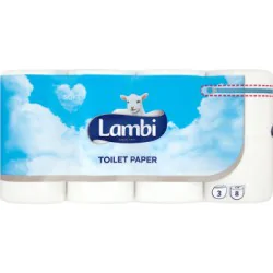 Lambi Soft Papier toaletowy 8 rolek