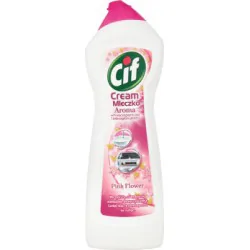 Cif Cream Aroma Pink Flower z mikrogranulkami Mleczko do czyszczenia 700 ml