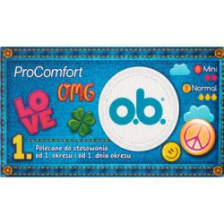 O.B. ProComfort Tampony Mini 8 sztuk Normal 8 sztuk