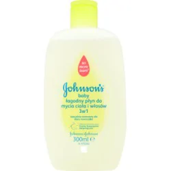 Johnson's Baby Łagodny płyn do mycia ciała i włosów 3w1 300 ml