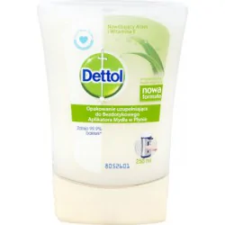 Dettol Aloe Vera Opakowanie uzupełniające do bezdotykowego aplikatora mydła w płynie 250 ml
