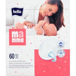 Bella Mamma Wkładki laktacyjne z przylepcem 60 sztuk
