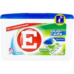 E Duo-Caps White Kapsułki do prania 374 g (17 sztuk)