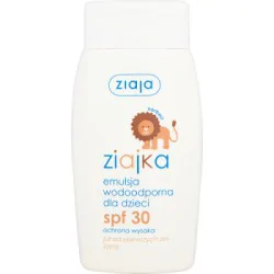 Ziaja Ziajka Emulsja wodoodporna dla dzieci już od pierwszych dni życia SPF 30 125 ml