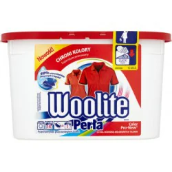 Woolite Perła Color Pro-New Żelowe kapsułki do prania kolorowych tkanin 266 ml (14 sztuk)