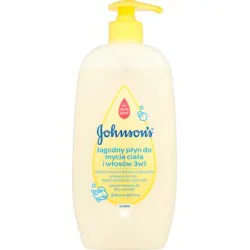 Johnson's Łagodny płyn do mycia ciała i włosów 3w1 500 ml