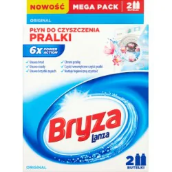 Bryza Lanza Original Płyn do czyszczenia pralki 500 ml (2 sztuki)