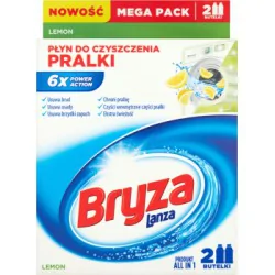 Bryza Lanza Lemon Płyn do czyszczenia pralki 2 x 250 ml