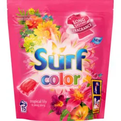 Surf Color Tropical Lily & Ylang Ylang Kapsułki do prania 394 g (15 sztuk)