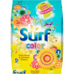 Surf Color Fruity Fiesta & Summer Flowers Proszek do prania 1,4 kg (20 prań)