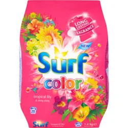 Surf Color Tropical Lily & Ylang Ylang Proszek do prania 1,4 kg (20 prań)