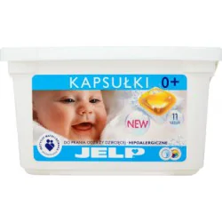 JELP Hipoalergiczne kapsułki do prania odzieży dziecięcej 264 g (11 sztuk)