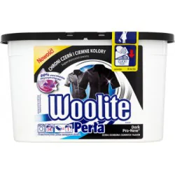 Woolite Perła Dark Pro-New Żelowe kapsułki do prania ciemnych tkanin 266 ml (14 sztuk)