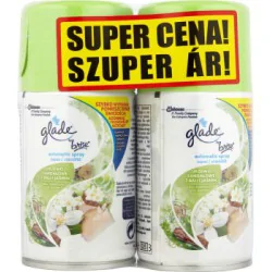 Glade by Brise Automatic Spray Drzewo sandałowe i jaśmin Zapas do odświeżacza powietrza 2 x 269 ml