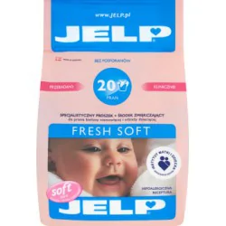 JELP Fresh Soft Specjalistyczny proszek i środek zmiękczający do prania odzieży dziecięcej 1,6 kg