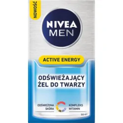 NIVEA MEN Active Energy Odświeżający żel do twarzy 50 ml