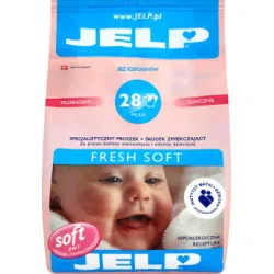 JELP Fresh Soft Specjalistyczny proszek i środek zmiękczający do prania odzieży dziecięcej 2,24 kg