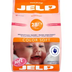 JELP Color Soft Specjalistyczny proszek i środek zmiękczający do prania odzieży dziecięcej 2,24 kg