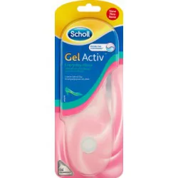 Scholl GelActiv Wkładki do codziennego obuwia na obcasie rozmiar 35-40,5