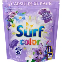 Surf Color Iris & Spring Rose Kapsułki do prania 1183 g (45 sztuk)